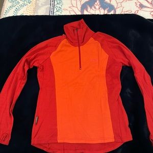 Icebreaker body fit 260, 100% merino wool women’s medium half zip
